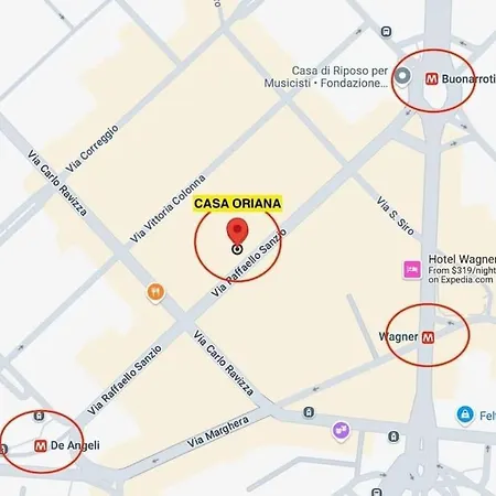 Casa Oriana 2 Centro-metro M1 Milaan
